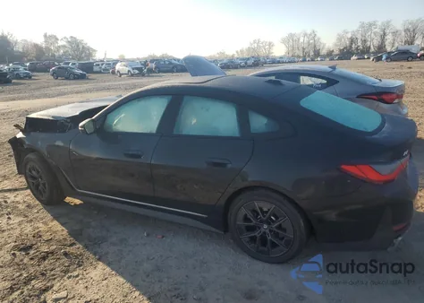 2022 BMW I4 Edrive 40 z USA, uszkodzony, nr VIN WBY73AW06NFN08995